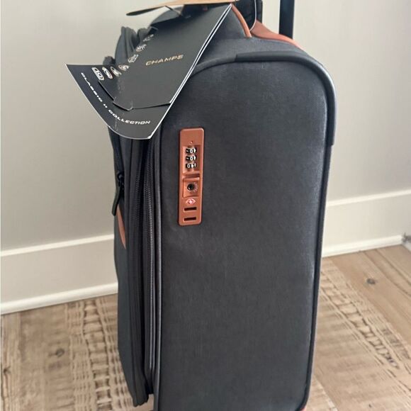 CHAMPS Classic II Collection 1-piece Softside Luggage  suitcase 24”Grey GREY - Picture 5 of 13